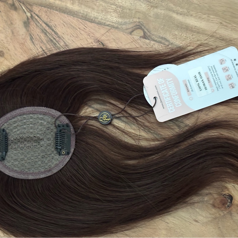 JB Extension Human Hair Topper in Brown